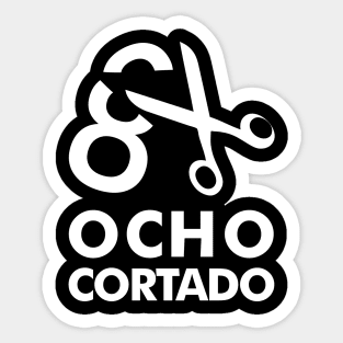 Ocho Cortado Sticker